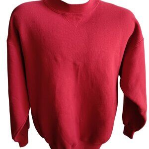 Vtg 90's Ultra Sweats Heavyweight Red Sweatshirt XL Made In USA